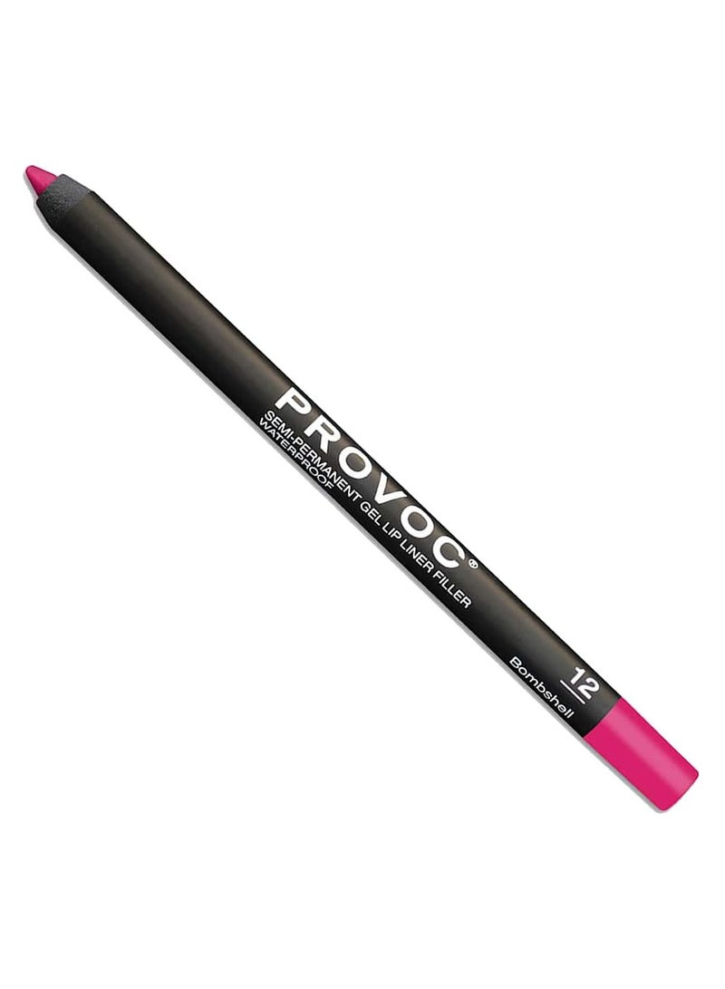 Provoc PROVOC Gel Lip Liner Filler - 12-Bombshell