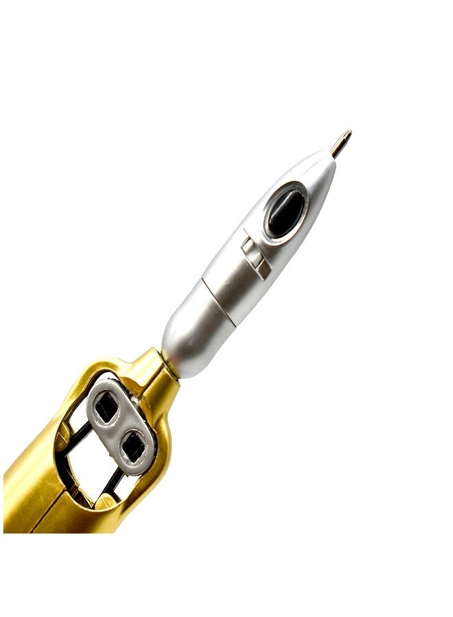Lopenle 12PCS Novelty Transforming Pen Cool Robotic Shape Pen With 24 pieces Refills Click Bounce Decopression Pens for School Office Party Birth Day Stationery. - Image 4