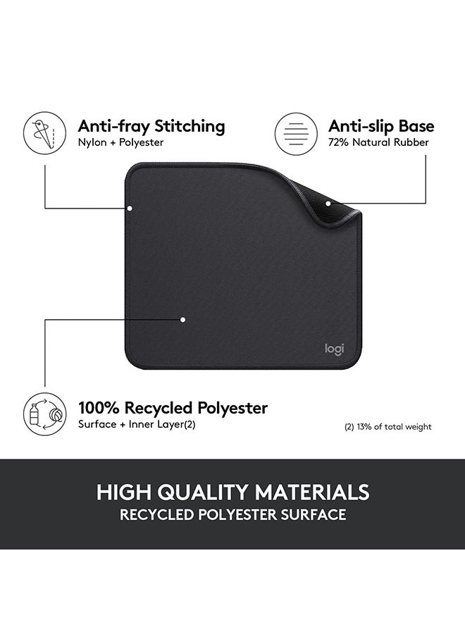 Logitech Studio Series Computer Mouse Pad | Graphite - Image 2