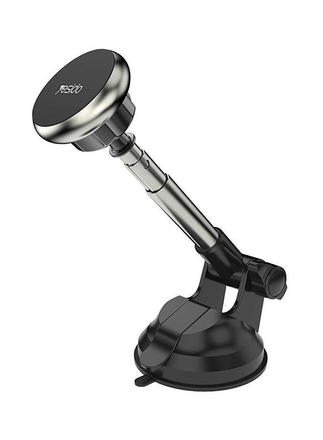 NIBEMINENT Extendable Magnet Phone Holder Black/Grey - Image 1