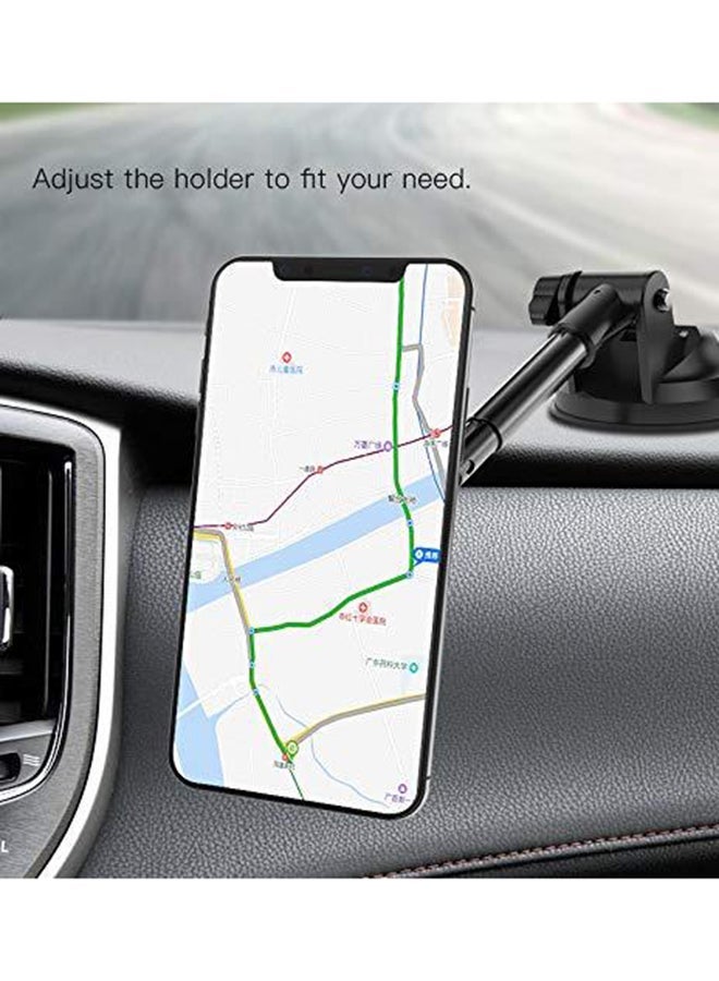 NIBEMINENT Extendable Magnet Phone Holder Black/Grey - Image 5