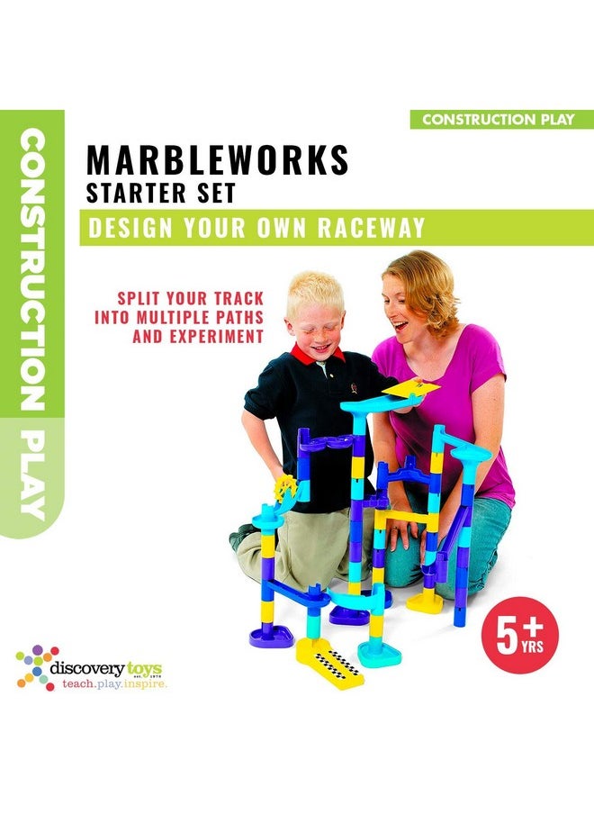Discovery Toys Discovery Toys MARBLEWORKS Marble Run Starter | Kid-Powered Learning | STEM Educational Building Block Toy Learning & Childhood Development 5 Years Old and Up  - Image 3