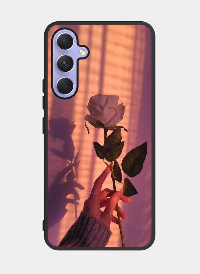 بكسلات كفر سامسونج جالكسي ايه 54 جذاب بيج رمادي - Image 1