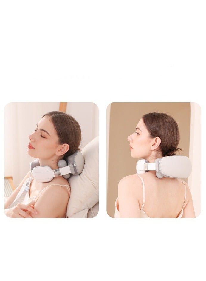 general Neck Care Neck and Shoulder Relaxation Device 2024 New Thermal Function Cordless Strength Adjustment USB Rechargeable Lightweight Easy Operation - Image 3