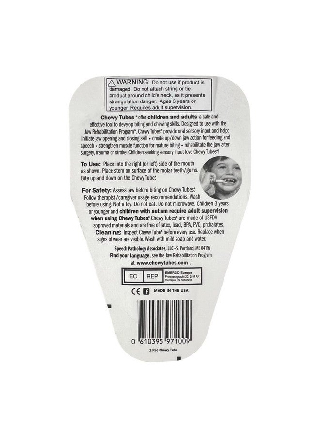 Chewy Tubes - Red, 2 Count - Image 2