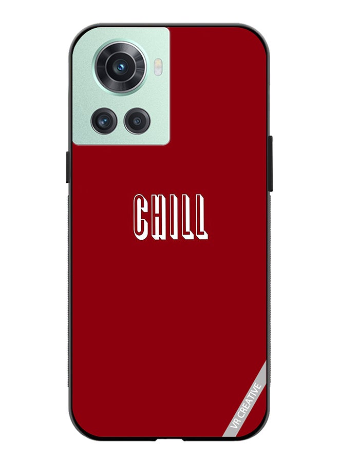 VR CREATIVE Protective Case Cover For OnePlus Ace Chill In Red Design Multicolour - Image 1