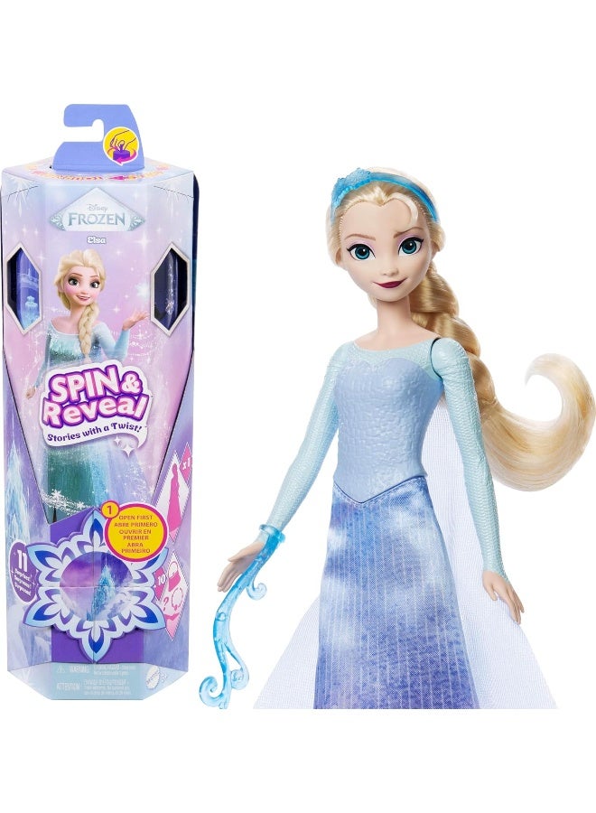 Disney Frozen Spin & Reveal Elsa Fashion Doll (31.75 cm) - Image 1