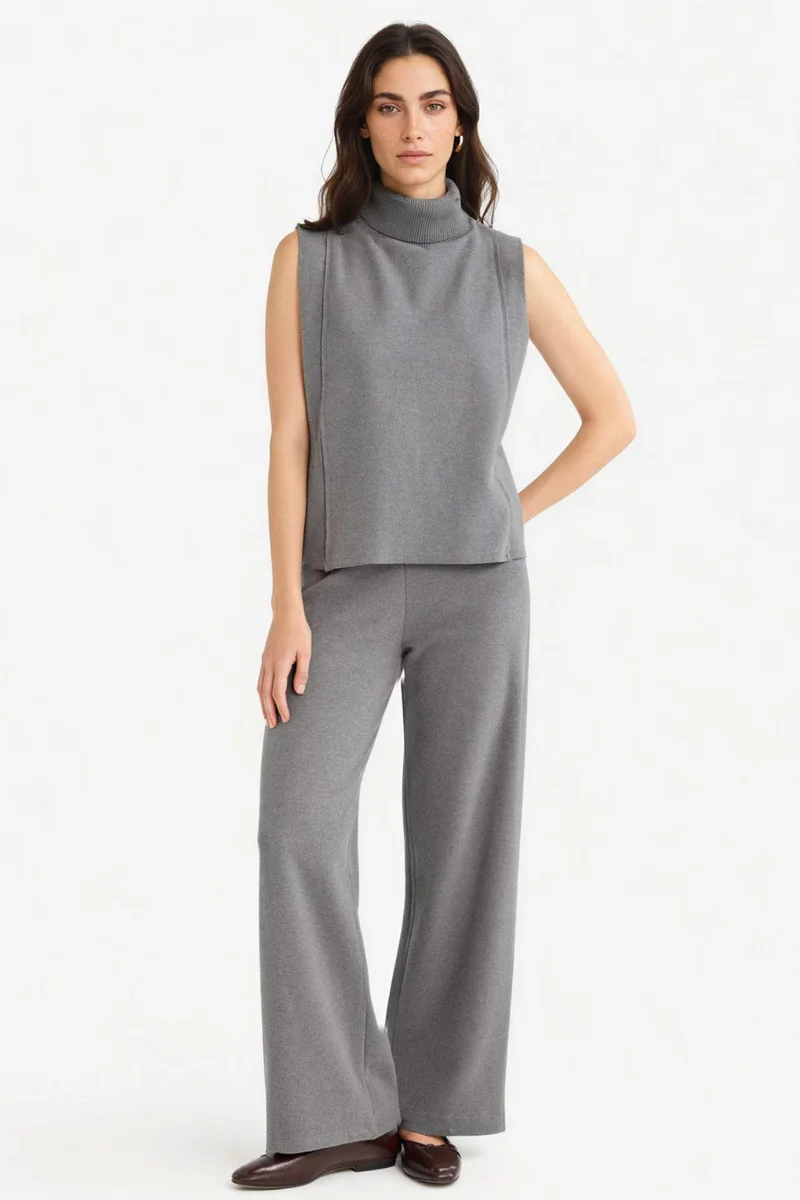 DeFacto Straight Fit Trousers