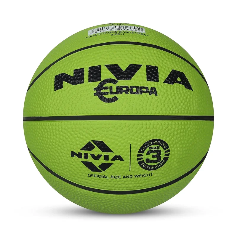 نيفيا Nivia Europa Basketball Size 3 - Green