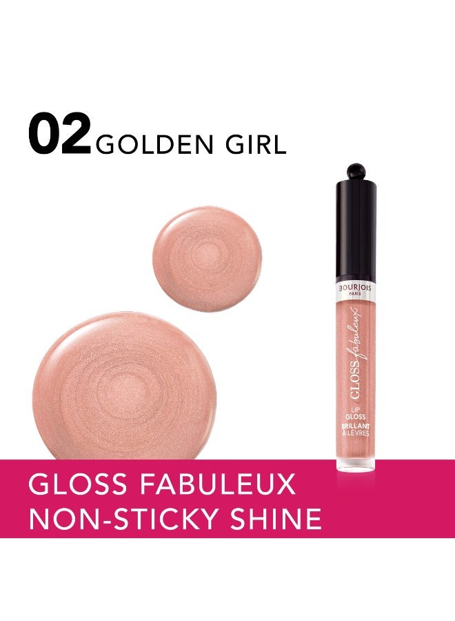 BOURJOIS PARIS Gloss Fabuleux - 2 Golden Girl - Image 3