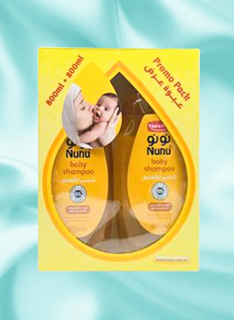 Nunu Baby Shampoo 800 ml +800 ml
