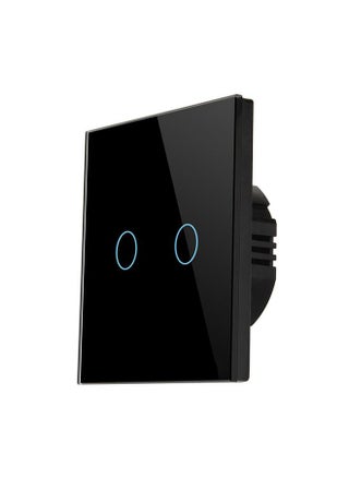 Wifi Smart Switch Single Fire AC90 to 240V APP Touch Voice Control RF433 Frequency for Google Home for Tuya 2 Gang Black - pzsku/Z435216D9F1466113C311Z/45/1746230749/3ff68dbd-b7ac-4ebd-a451-5cb9ca32aa51