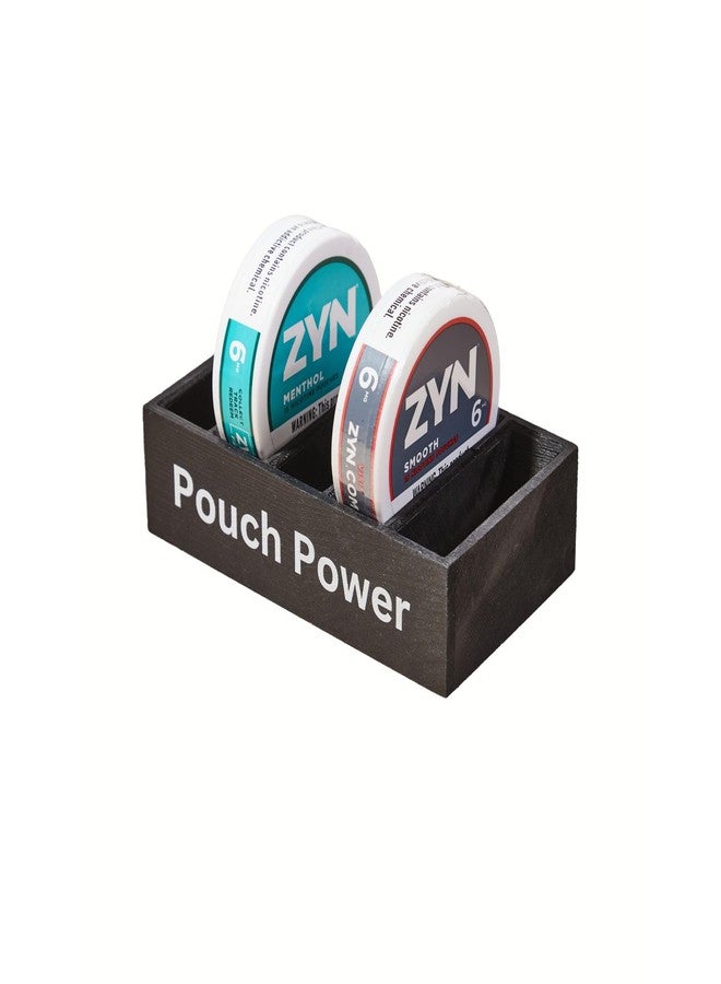 GoFika Zyn Holder Black-Drawer & Desk Organizer for 5 Cans,Perfect Zyn Accessories & Gifts - Image 1