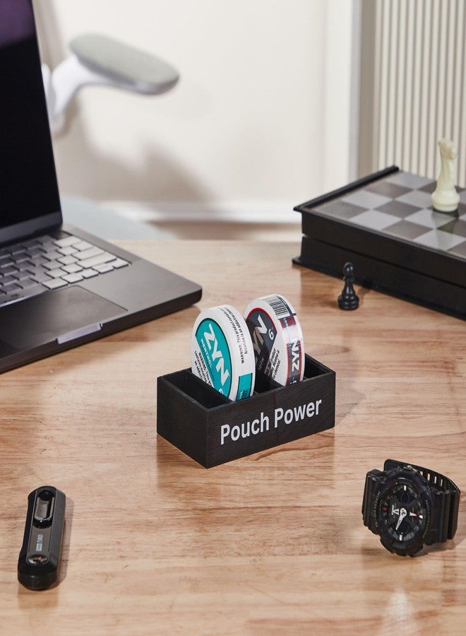 GoFika Zyn Holder Black-Drawer & Desk Organizer for 5 Cans,Perfect Zyn Accessories & Gifts - Image 3