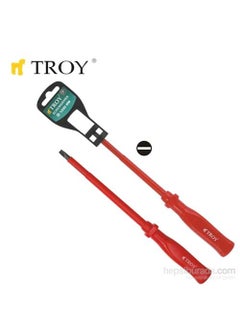 Troy 22121 Flat Insulated Screwdriver (4.0X 100Mm) 