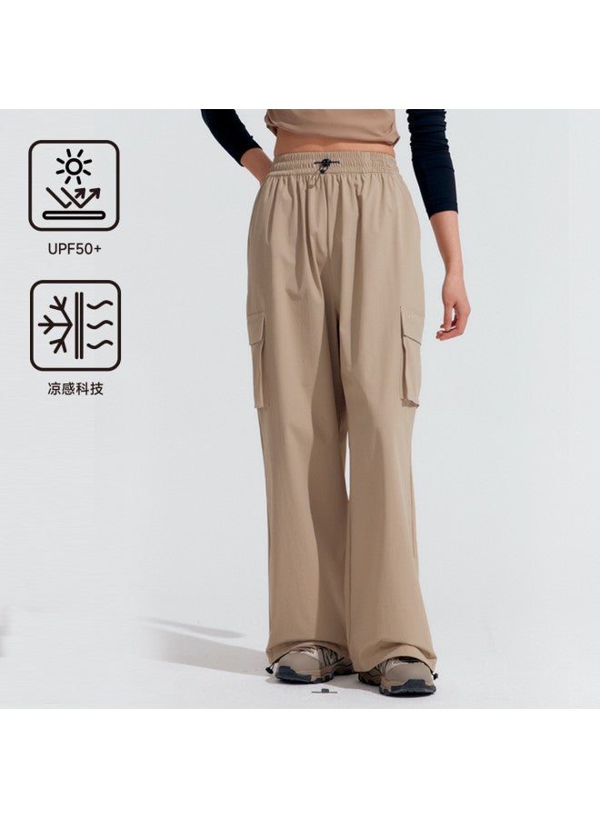 VVC Zero Sense Series Women's Workwear Sun Protection Pants - Lightweight, Breathable, Loose Wide-leg Trousers With Airy Sun Protection - Image 5