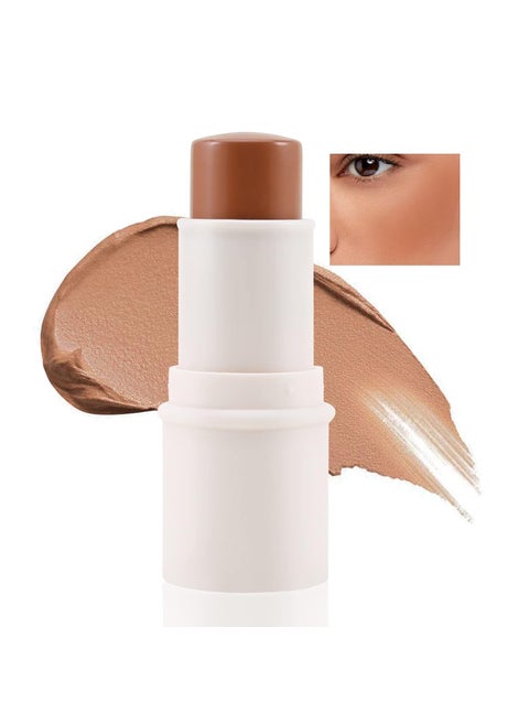 Boobeen Cream Blush stick Multi Face Blush for Cheek Lip and Eye Pigmented Matte Finish for Natural Flush Color Buildable and Lightweight