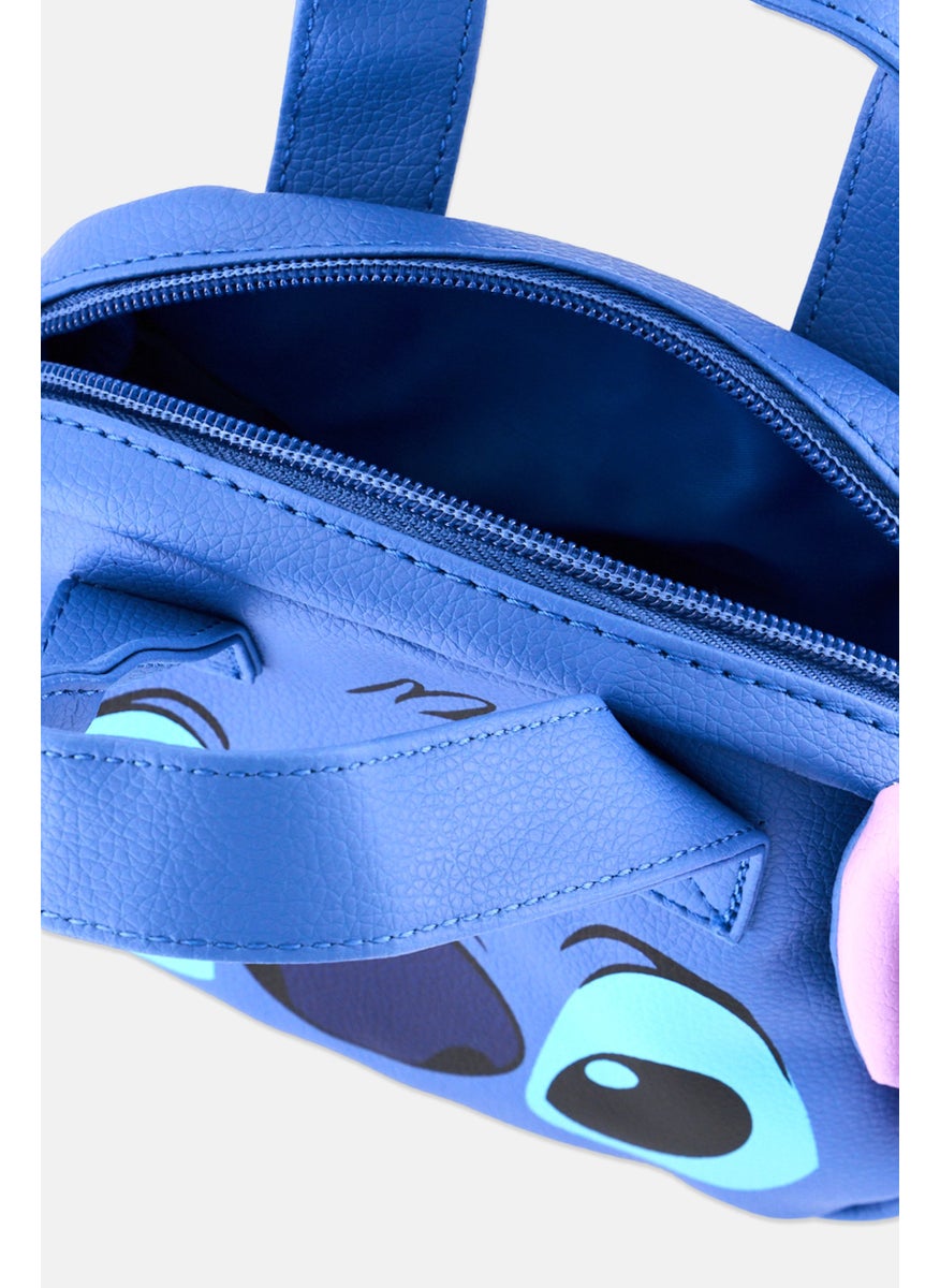 Disney Kids Girl Lilo Stitch Cross Body Bag 14 H x 18 L x 9 W cm, Dark Slate Blue  - Image 4