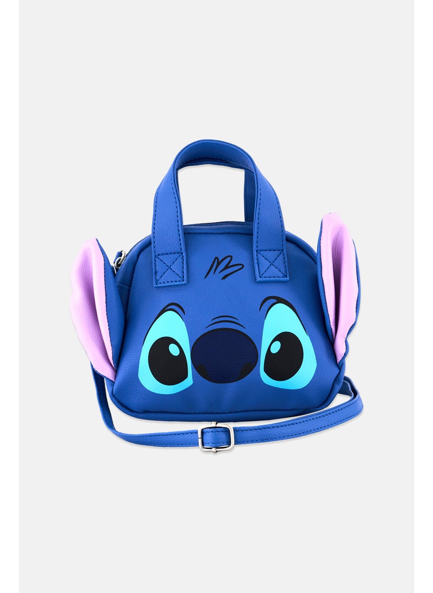 Disney Kids Girl Lilo Stitch Cross Body Bag 14 H x 18 L x 9 W cm, Dark Slate Blue  - Image 2