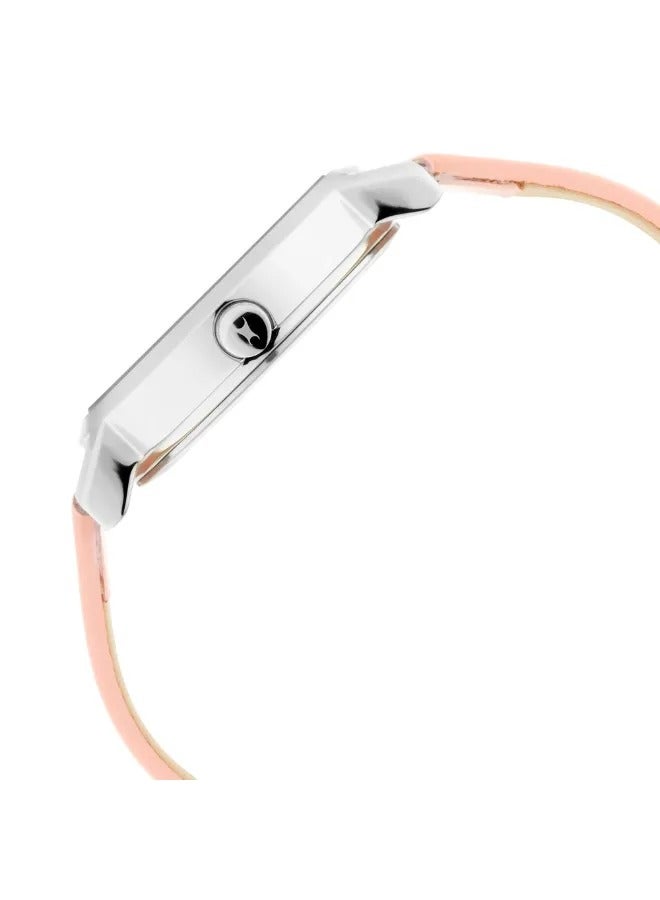 fastrack ساعة يد جلدية نسائية بتصميم دائري تناظري - 6222SL03 - 42.6 مم - Image 5