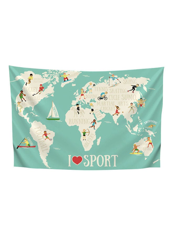 نيبمينينت مفرش طاولة و بساط جداري مصنوع من البوليستر متعدد الألوان 57 x 79سم - Image 1