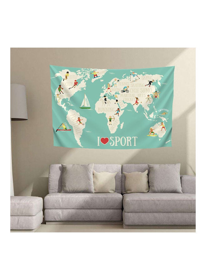 نيبمينينت مفرش طاولة و بساط جداري مصنوع من البوليستر متعدد الألوان 57 x 79سم - Image 2