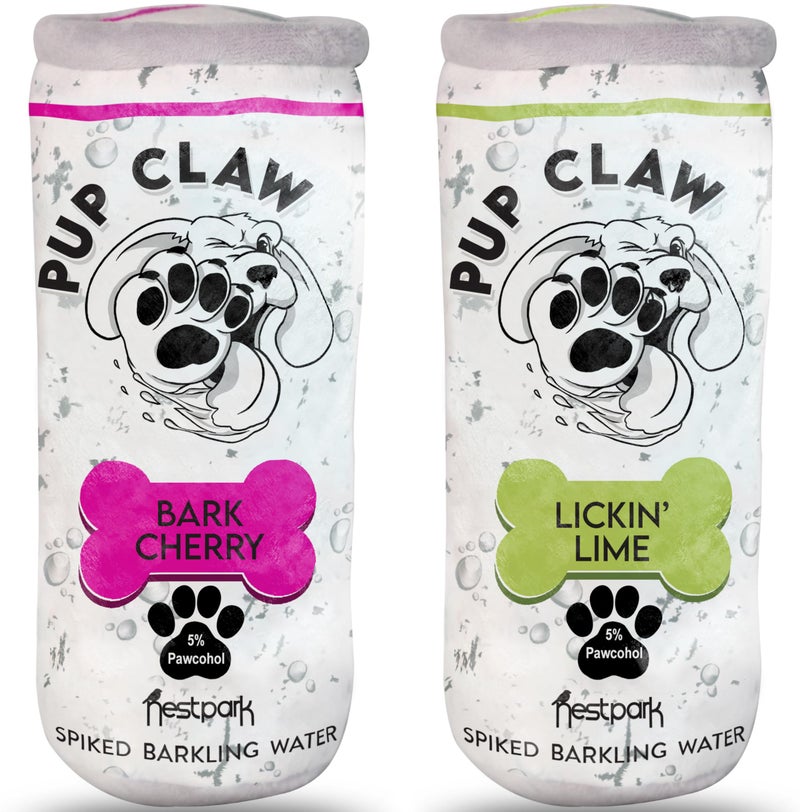 Nestpark Pup Claw Dog Toys - Funny Cute Plush Dog Toys with Squeaker - Parody Dog Toy (2 Pack) (Original Pack) - Image 1