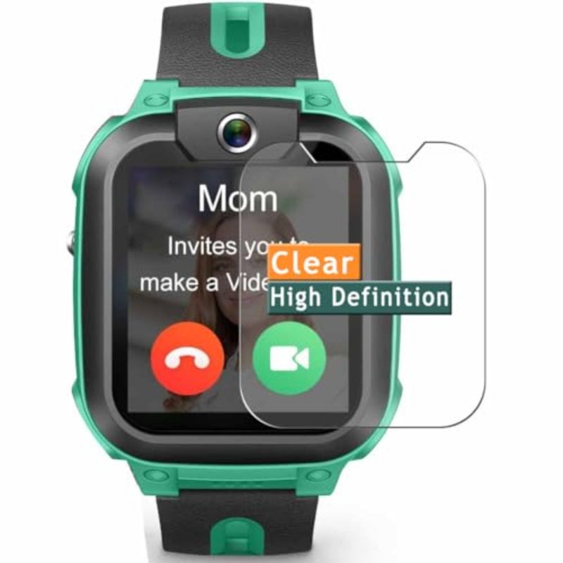 Vaxson 3-Pack Screen Protector, compatible with Imoo Z1 KIDS smart watch smartwatch TPU Film Protectors Sticker [ Not Tempered Glass ] - Image 1