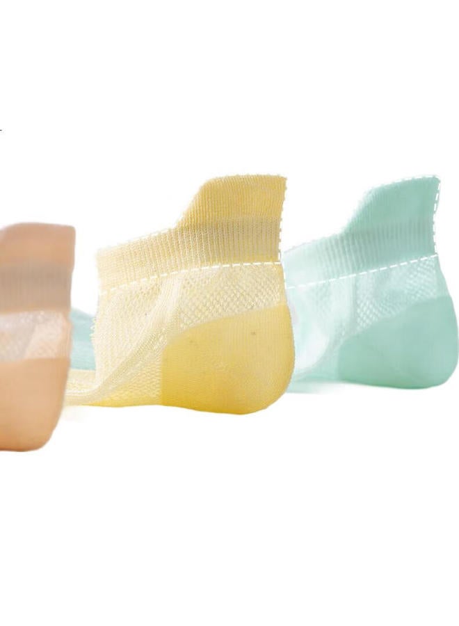 Yuzhaolin 10 Pairs Of Mesh Socks, Women'S Short Socks, Thin Spring And Summer Boat Socks, Non-Slip, No-Slip Heel, Breathable Sports Socks For Summer, Trendy - Image 1