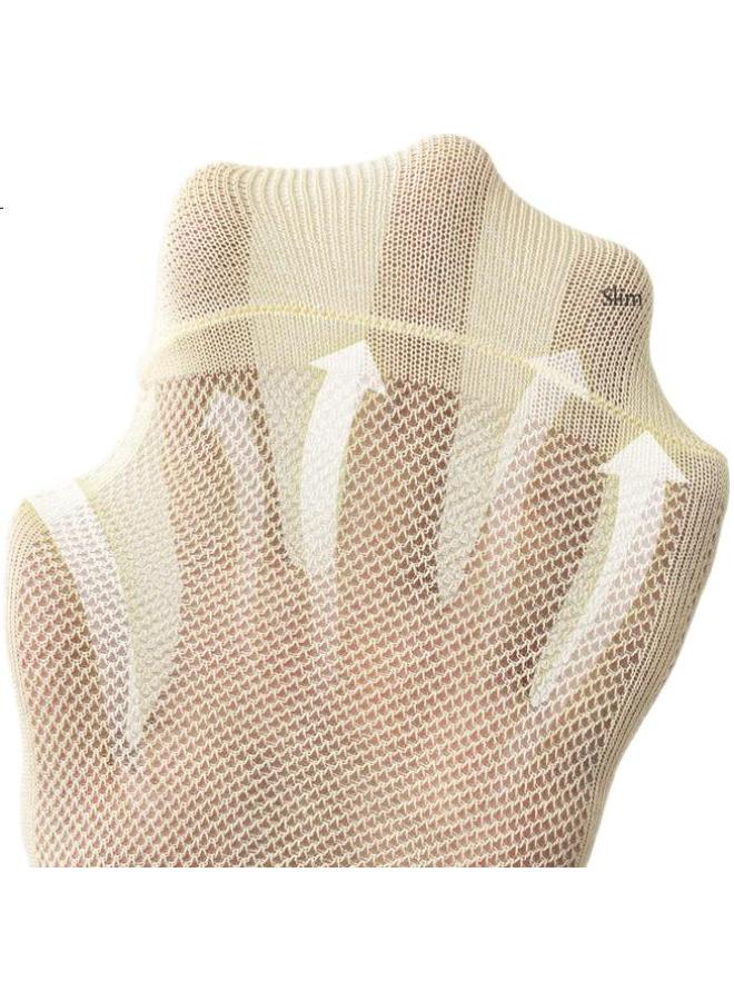 Yuzhaolin 10 Pairs Of Mesh Socks, Women'S Short Socks, Thin Spring And Summer Boat Socks, Non-Slip, No-Slip Heel, Breathable Sports Socks For Summer, Trendy - Image 3