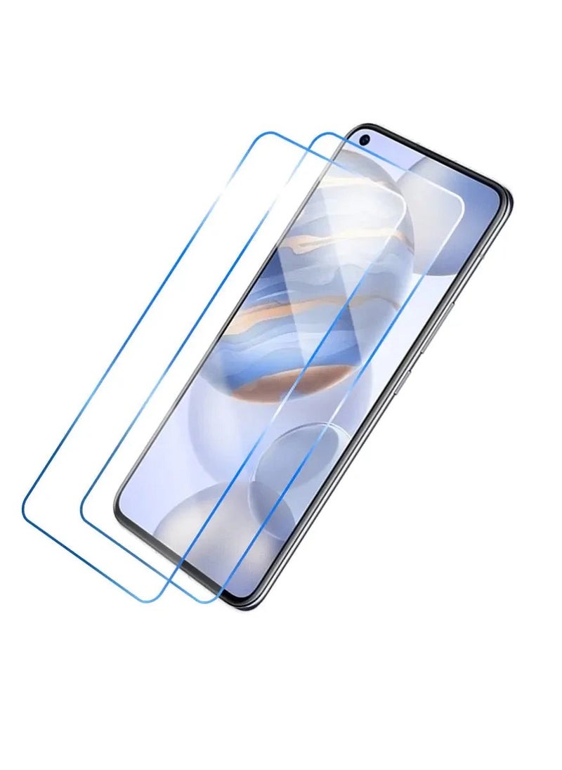 Super 2 Pieces Tempered Glass Screen Protector Designed For Honor 30 Full Screen Coverage And Bubble Free - Image 1