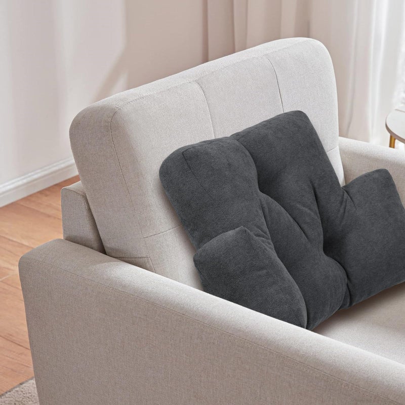 TANYOO Back Pillow for Recliner Lumbar Support Pillow Soft and Fluffy Back Support Cushion Thick Lumbar Cushion for Chairs, Recliners,Sofa, Couch and Bed for Pain Relief - Image 2