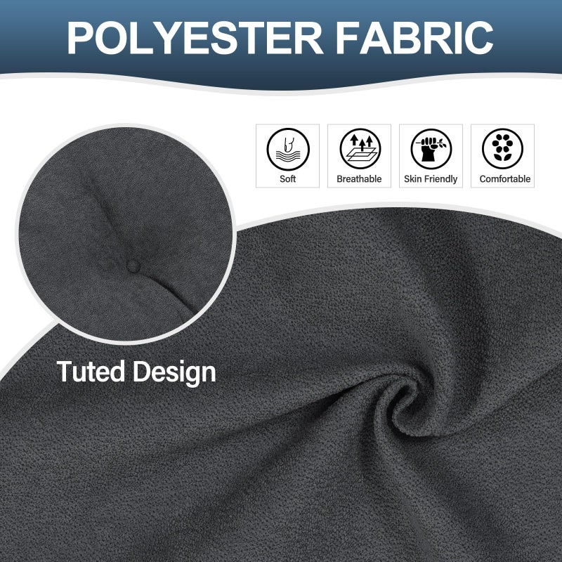 TANYOO Back Pillow for Recliner Lumbar Support Pillow Soft and Fluffy Back Support Cushion Thick Lumbar Cushion for Chairs, Recliners,Sofa, Couch and Bed for Pain Relief - Image 4