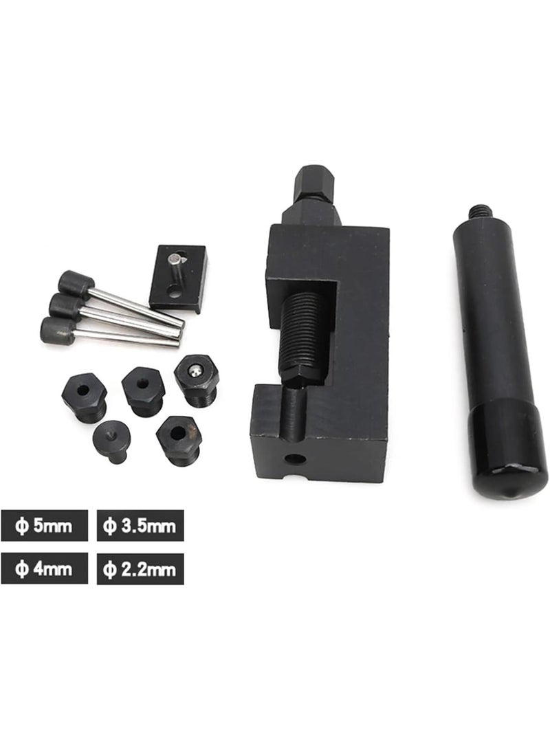 GGOOT Diy Hand Tools Hardware Heavy Duty Motorcycles Bike Chain Breaker Chain Cutter Splitter Riveter Riveting Tool Set Chain Repair Hand Tools Chain Cutter  - Image 4