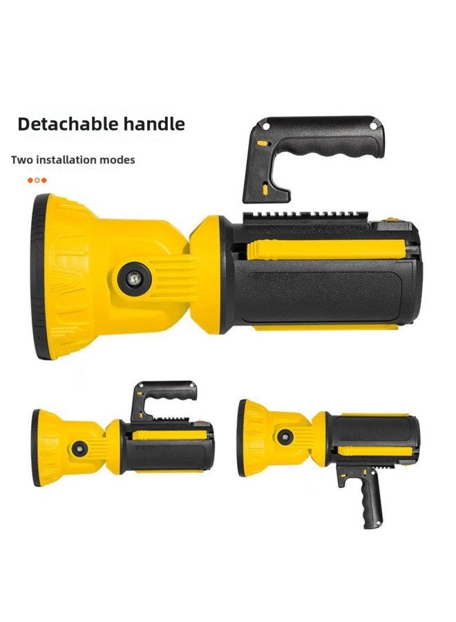 TYPE-C Strong Light Portable Searchlight Multifunctional Foldable Work Light Portable Lamp With Bracket-Color:W5164-1 - Image 4