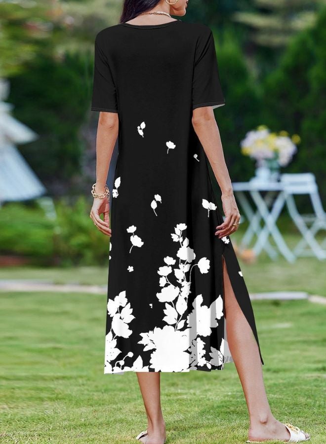 Tepveisoy Women's Fashion Summer Dresses Casual Beach Dresses One Piece Dress Slim Holiday Dress  - Image 2