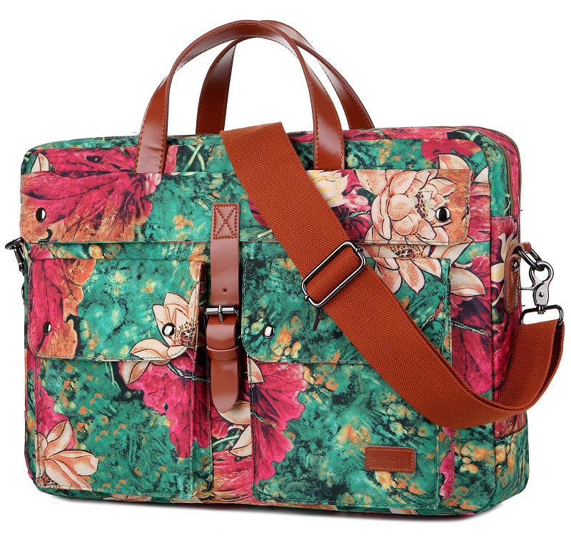 BAOSHA Baosha Multicoloured 17inch Laptop Computer Bag Messenger Bag Briefcase for Women BC-07 (BS)  - Image 1