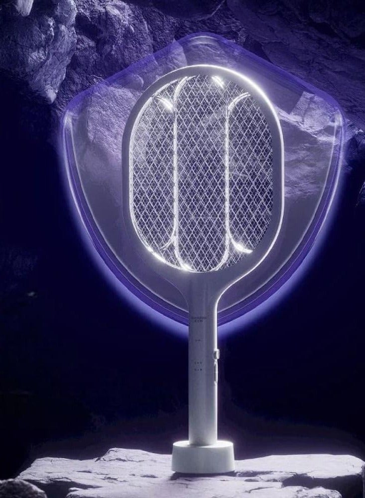 WEIDASI Rechargeable Mosquito Insect Fly Killer Electric Bat Handheld Swatter Racket WITH LED LIGHT HEAVY DUTY WORK - Image 4