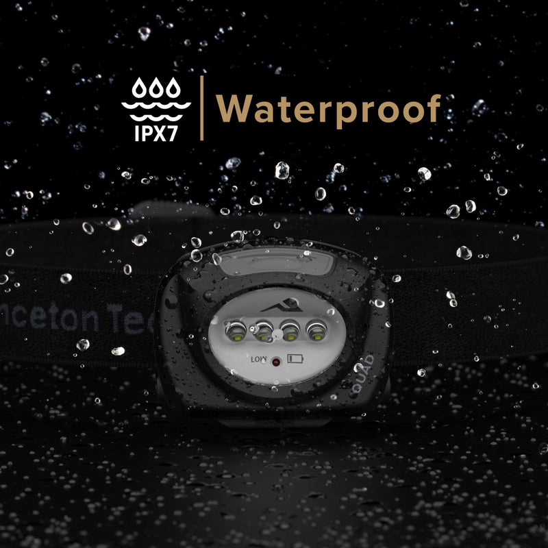 Princeton Tec Quad LED Headlamp - Black - Image 2