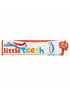 Aquafresh Aquafresh Little Teeth Toothpaste 3-5 Years (50ml) - Pack of 2  - Image 1