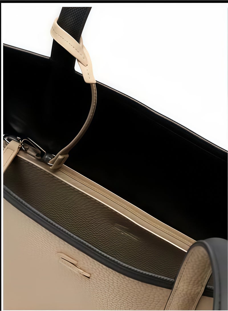 Lacoste Women's Double sided Two tone Large Capacity Handbag, Fashionable Multi functional, Camera Bag - Image 5