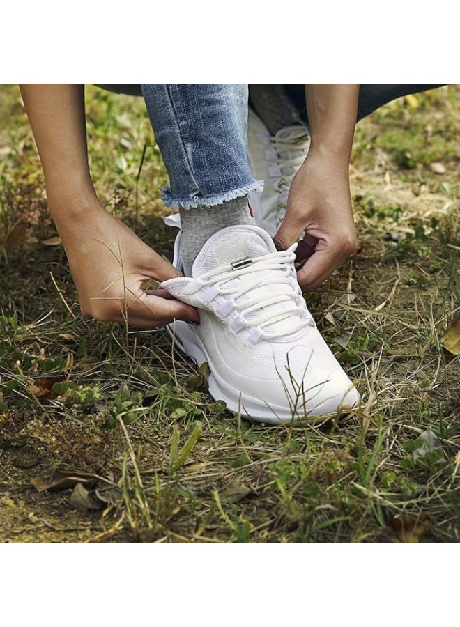 Suitable for adults, children, and seniors, these shoes feature elastic lacing systems and require no lacing. (Pack of 2 pairs) - Image 2