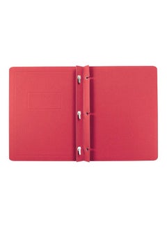 Oxford Title Panel And Border Front Report Covers Red Letter Size 25 Per Box (52511)  - Image 1