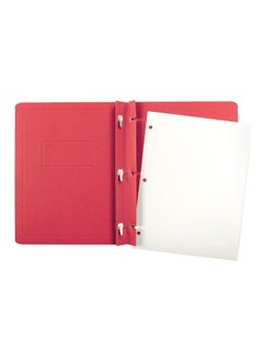 Oxford Title Panel And Border Front Report Covers Red Letter Size 25 Per Box (52511)  - Image 3