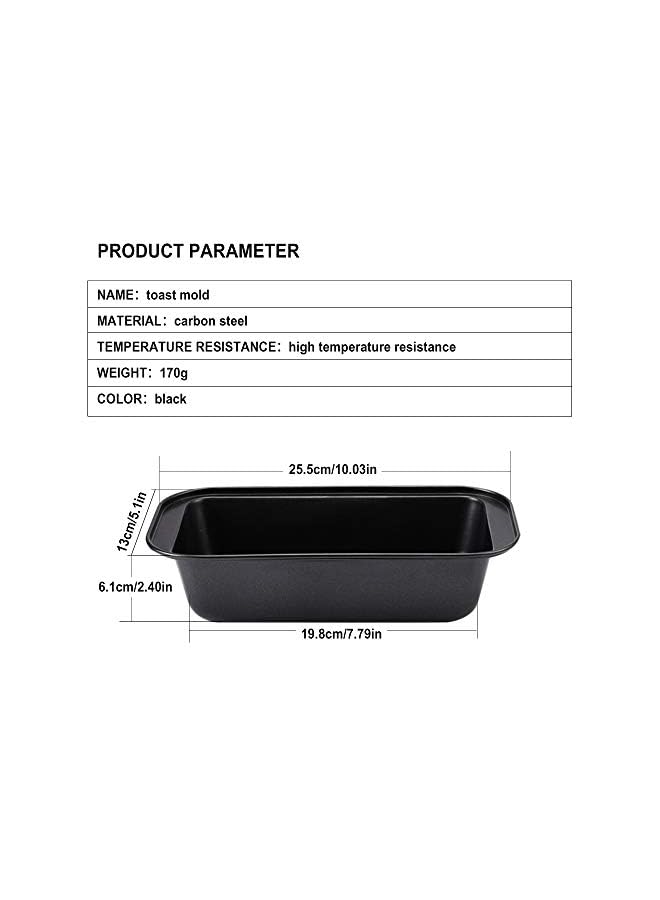 PROMASS PCS, 6 Cups Cupcake Tray + Loaf Pans, Nonstick Brownie Cake Pan, Carbon Steel Bakeware for Oven Baking Muffin Tray Tool Mold - Image 3