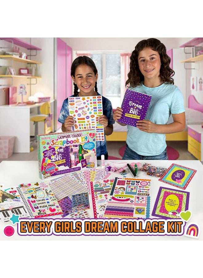 جيرل زون مجموعة ألبومات الصور الرائعة من GirlZone، اصنع ألبوم صور من 40 صفحة مع ملصقات وغيرها، نشاط إبداعي ممتع للأطفال وفكرة هدية رائعة  - Image 4
