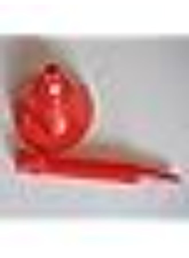 قمع بلاستيكي متعدد الأغراض، مع فوهة مرنة قابلة للتمديد (أحمر - أحمر) - Image 2