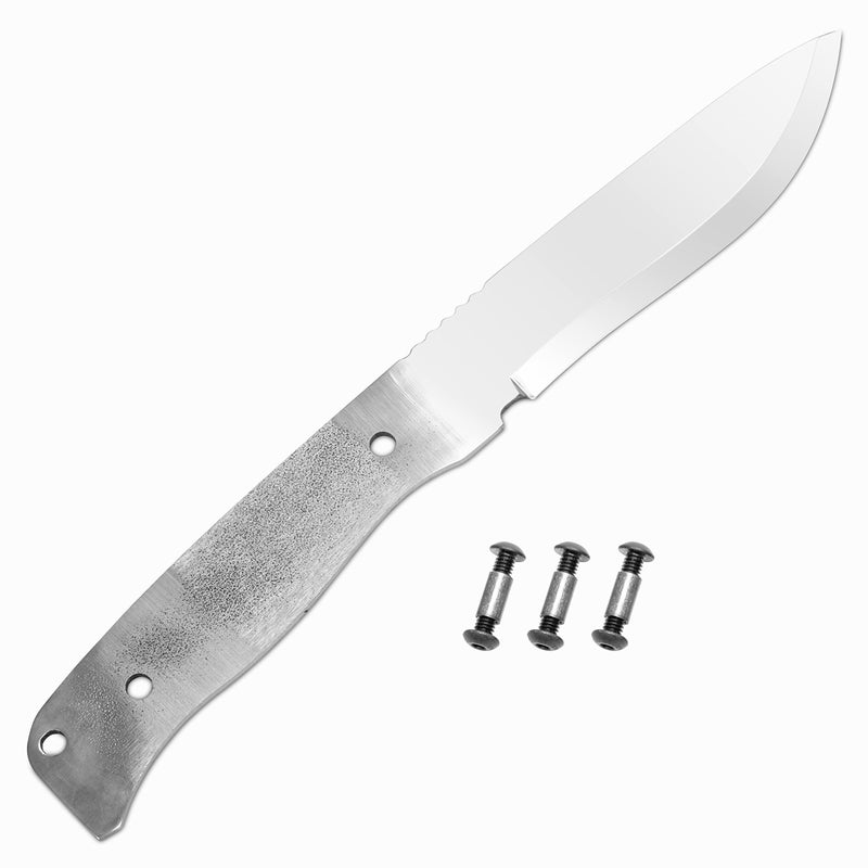 BPS Knives Blank 01  FullTang Blank Edge for Knifemaking Carbon Steel 1066 Blade  Scandinavian Scandi Grind Knife Blank  DIY Knives Making Blades  Knife Making