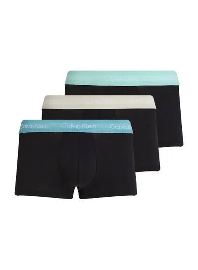 CALVIN KLEIN Cotton Stretch Low Rise Trunk - 3 Pack
