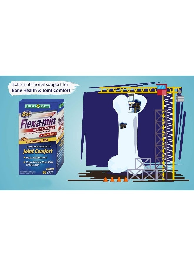 NATURE'S BOUNTY - Flex-A-Min Triple Strength - 80 Tablets - Image 1